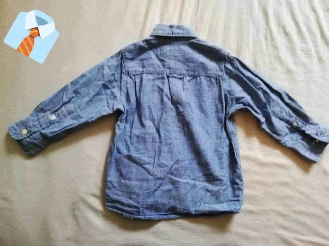 L.O.G.G Camisa de Ganga para Menino 92 cm Bom estado Denim com estilo – photo 2